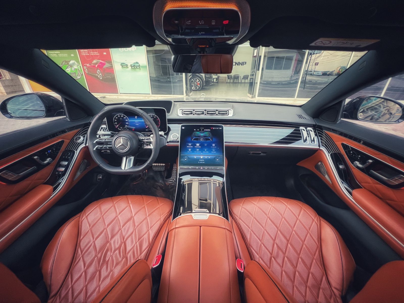 Black Mercedes Benz S500 4Matic 2023